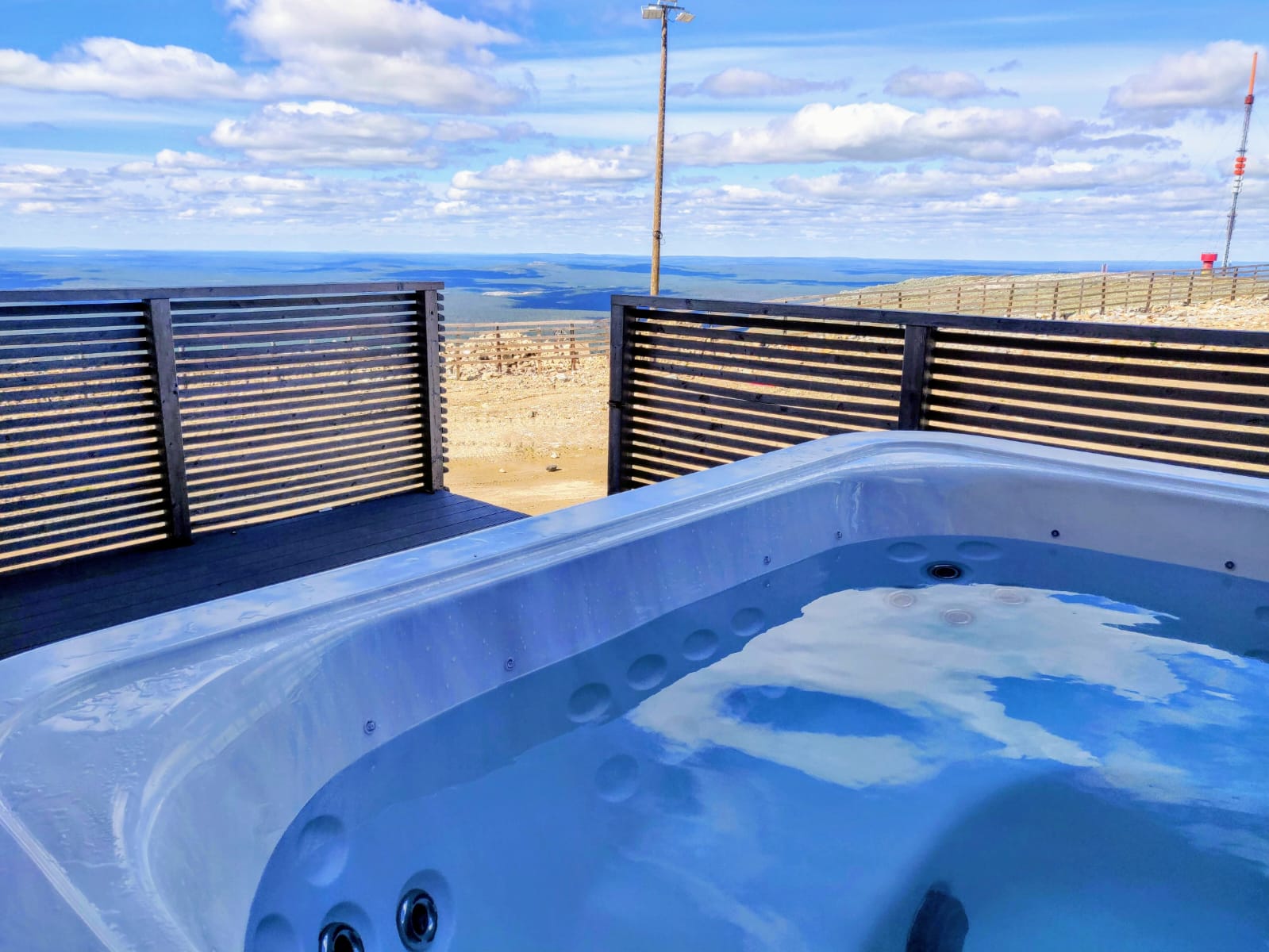 summer hot tube ylläs