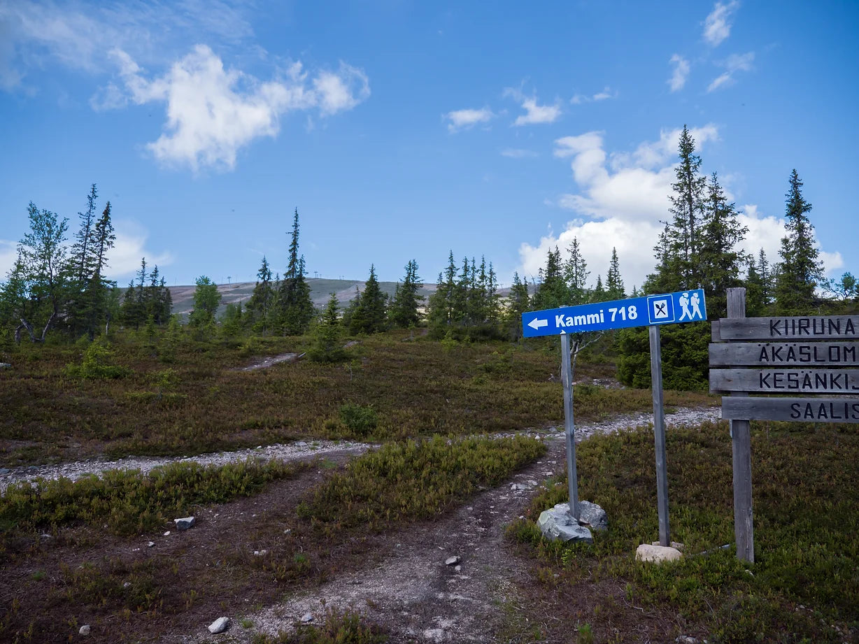 yllaskammi718 Route in Ylläs